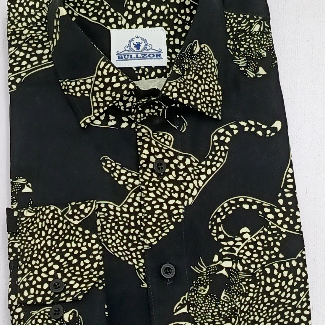 Black Tiger Print shirt