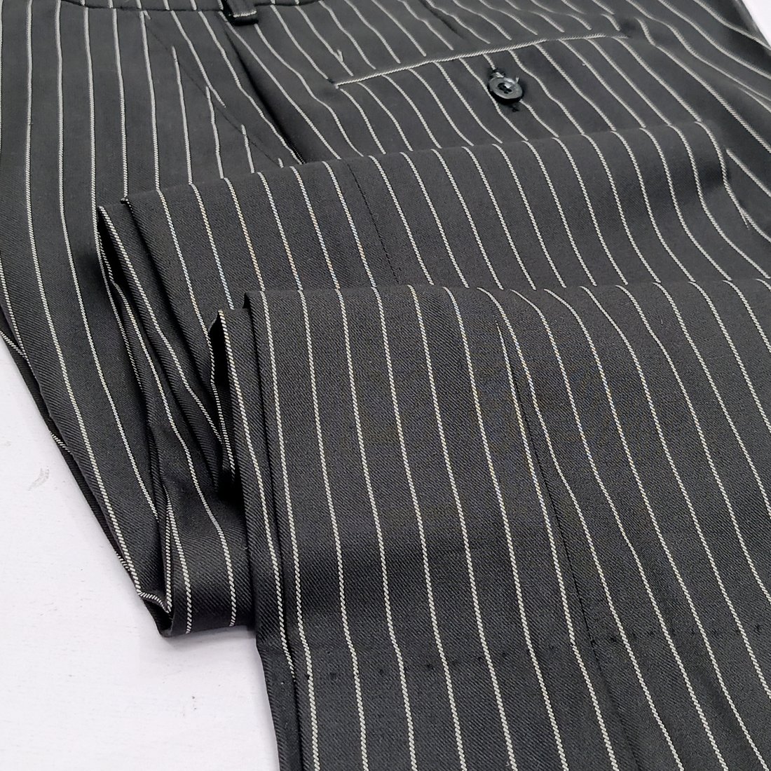 Black pin stripe trouser