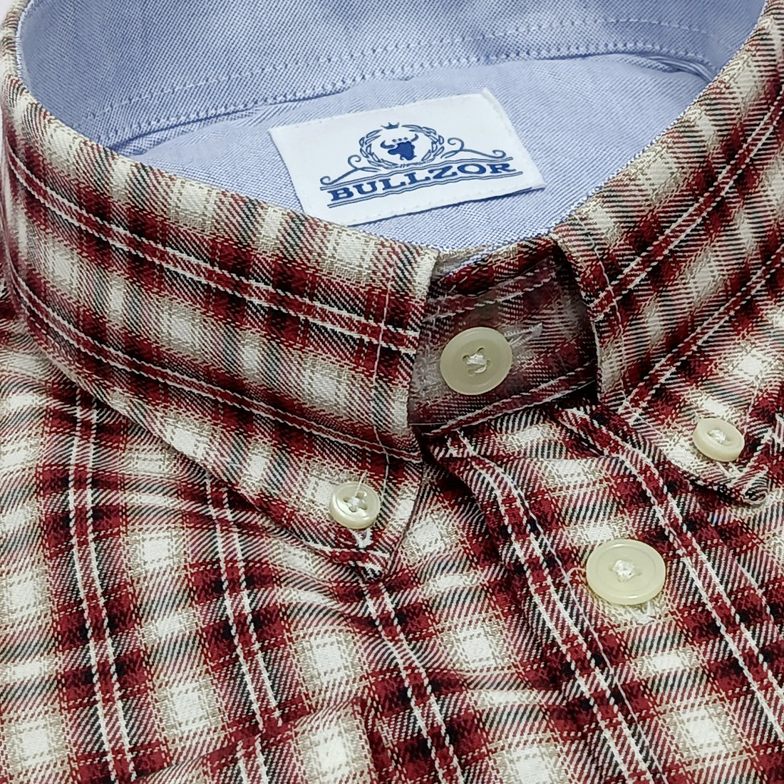 Red & white Bold Check