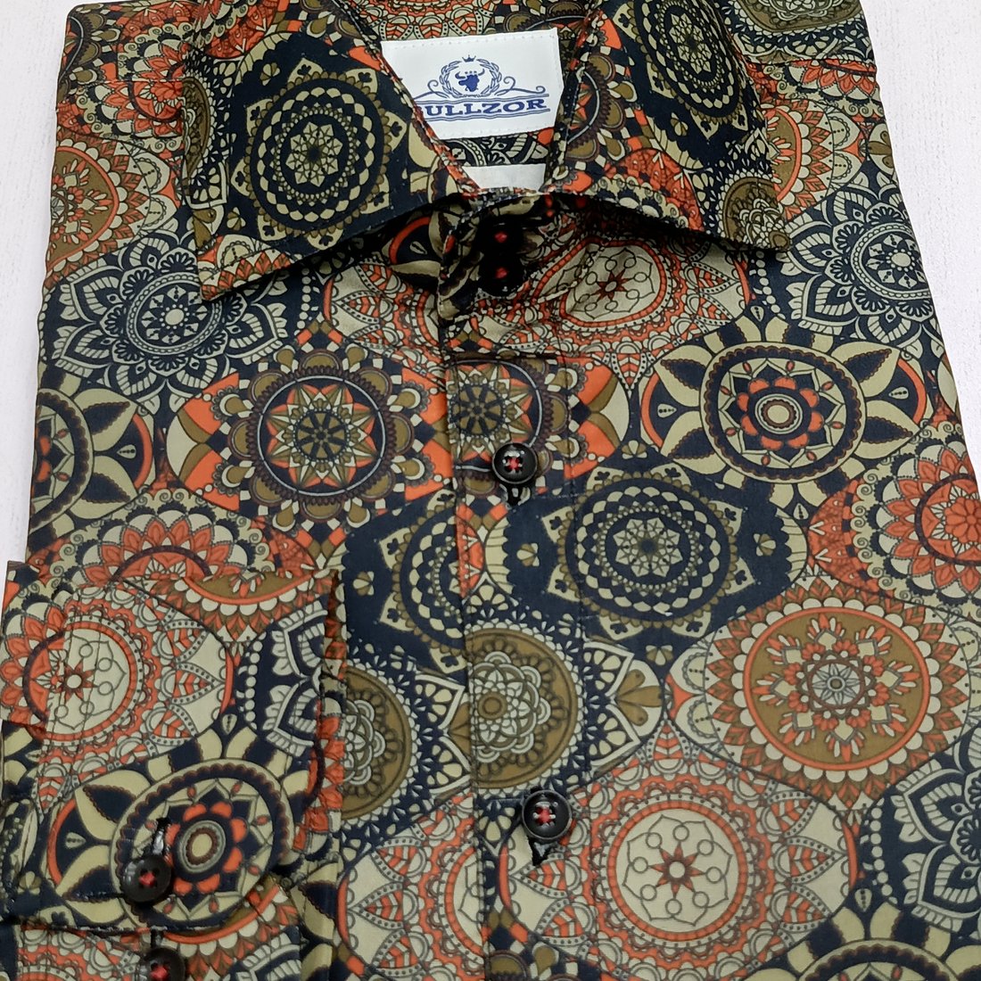 Brown & Black Floral