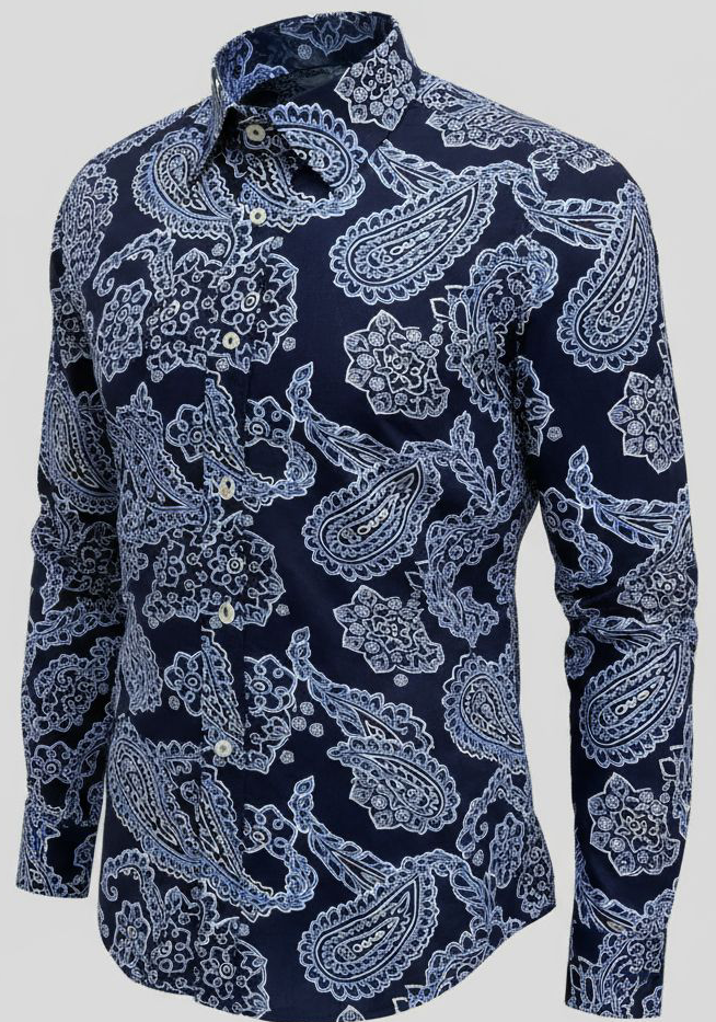 Navy Blue Parsley shirts image 1