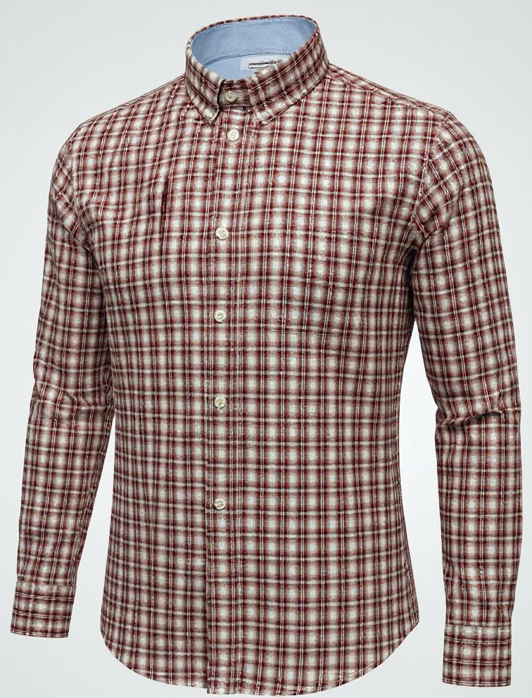 Red & white Bold Check image 1