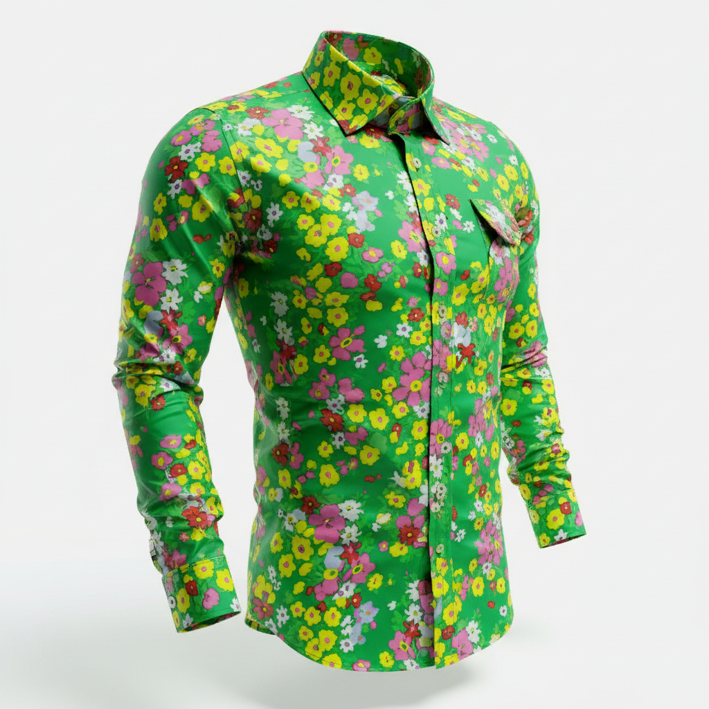 Green & Yello Floral image 1