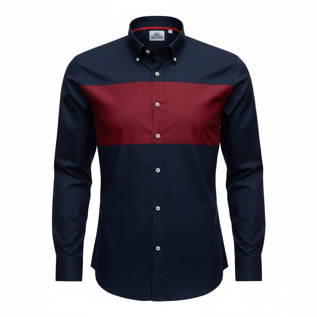 Navy Blue with Red Patch image 1