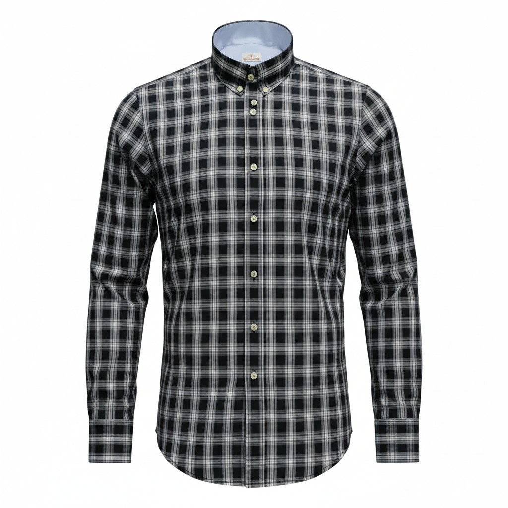 Black & White Check image 1