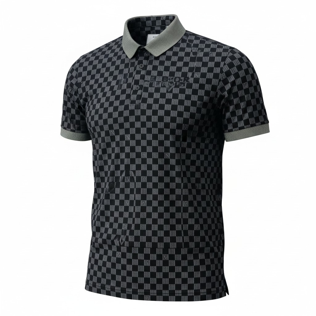 Black & White Draft Polo image 1