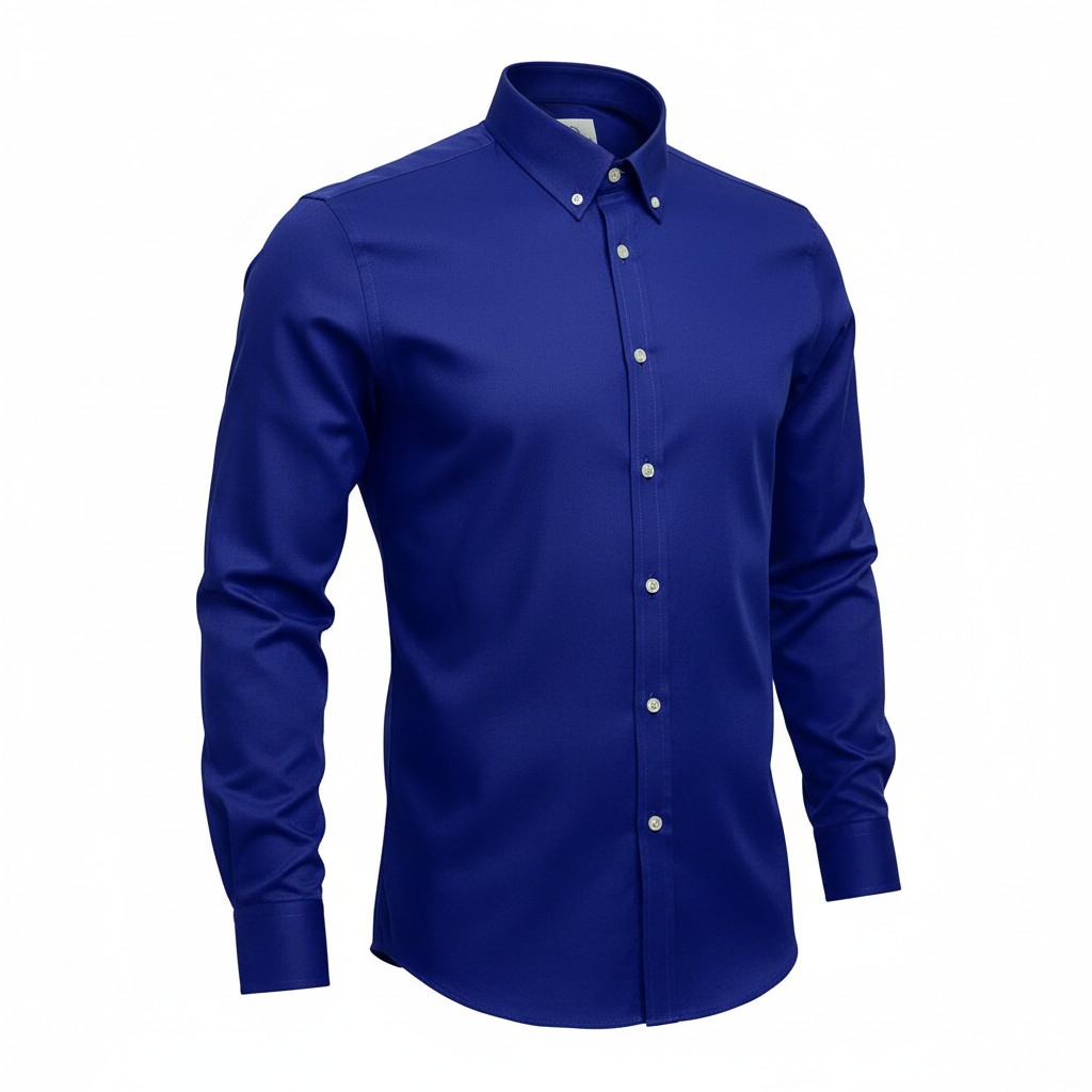 Royal Blue Oxford Shirt image 1
