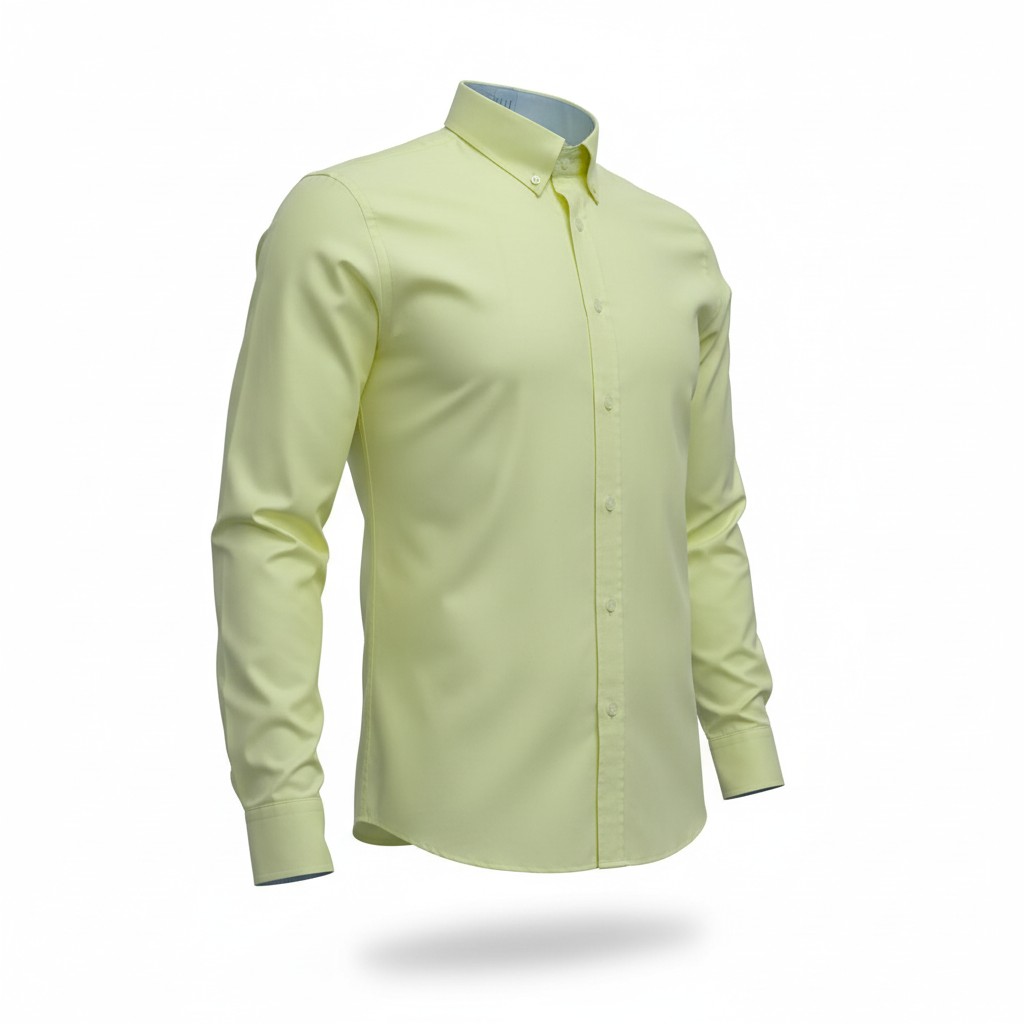 Beige Color Oxford shirts image 1
