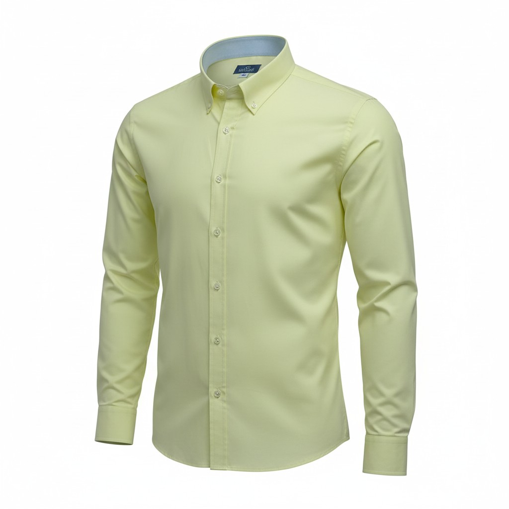 Beige Color Oxford shirts image 2