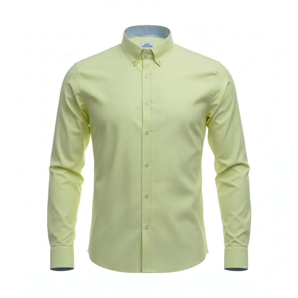 Beige Color Oxford shirts image 3