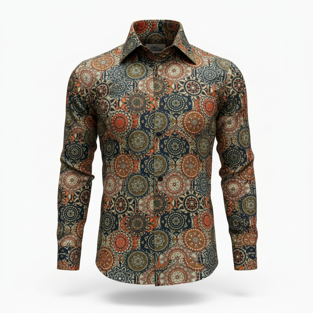 Brown & Black Floral image 1